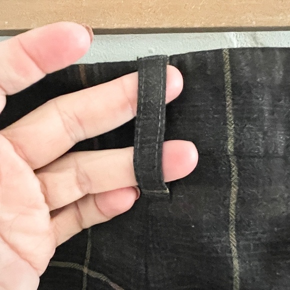 Marella Dress pants Strait leg Ankle pants Plaid Wool Blend Luxury Academia Sz 8 - Picture 8 of 12